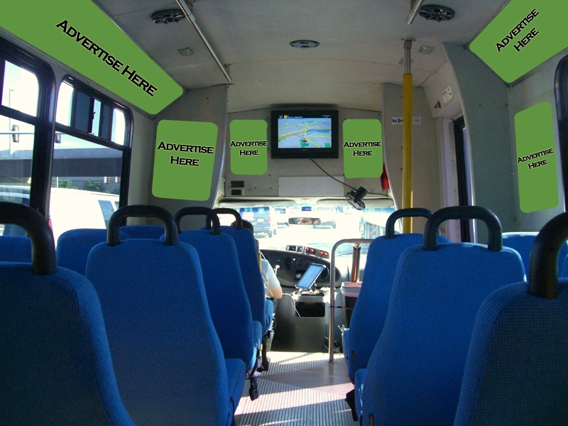 Bus/Train Inside Signage