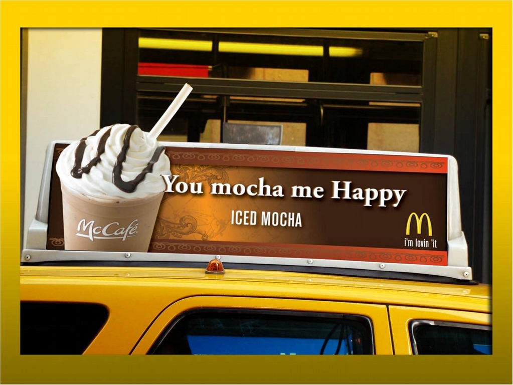 mcdonalds taxi top